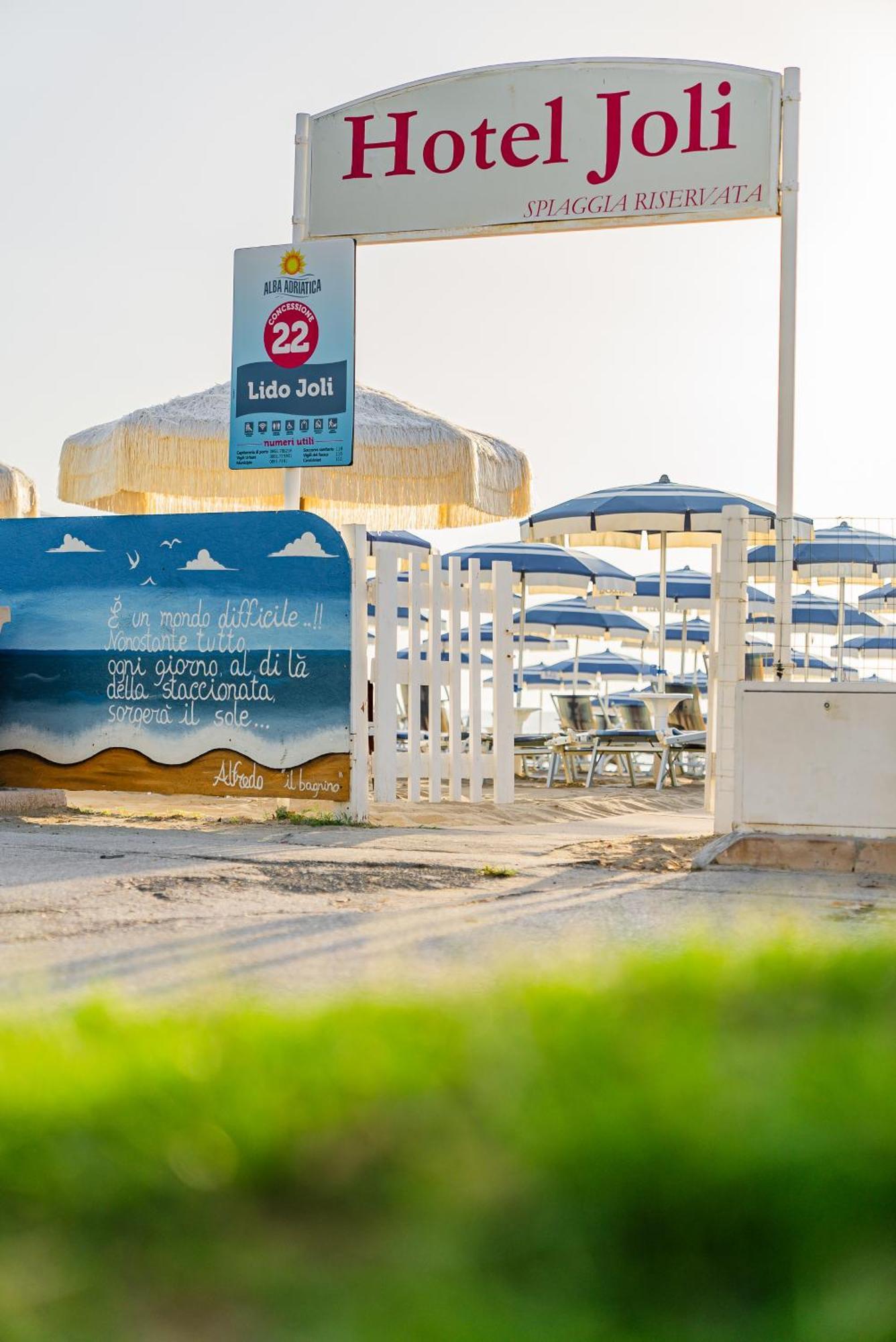 Hotel Joli Alba Adriatica Eksteriør billede